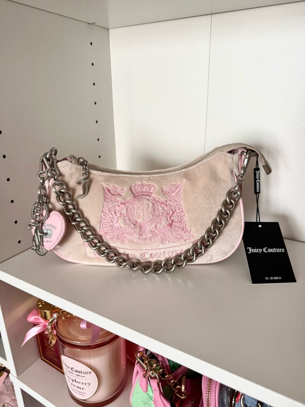 Juicy Couture Rare UK Released “Twig Dogs” Shoulder Bag